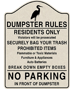 rules sign image