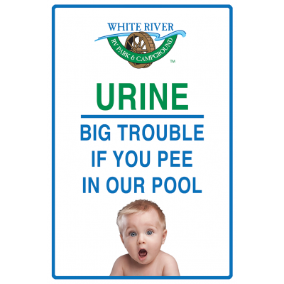 Urine Sign Print